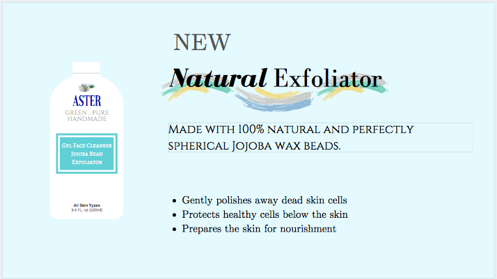 Gel Face Cleanser | Jojoba Bead Exfoliator |