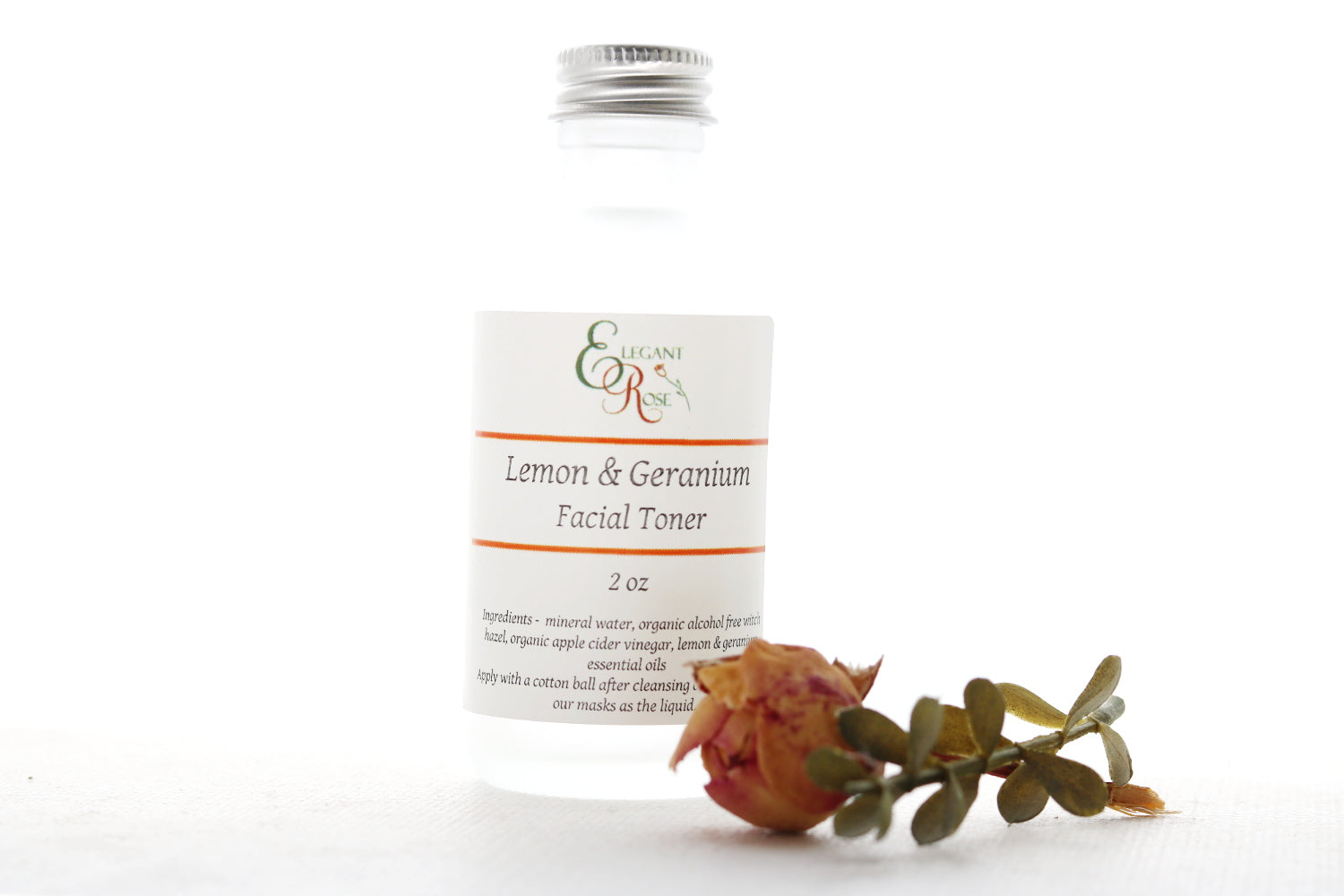 Lemon & Geranium Facial Toner -  for Oily/Acne